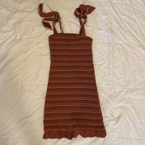 Stretchy rainbow stripe dress! 💝